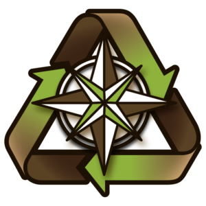 Mission Safari Recycling Compass logo
