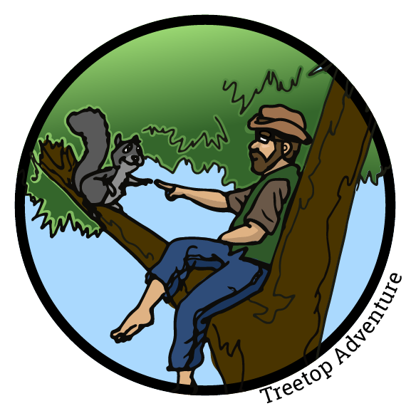 The Treetop Adventure Pouch Package Badge