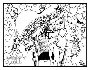 Valentine's Day Coloring Page 2022