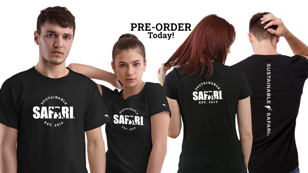 Pre-order today! four examples of t-shirts