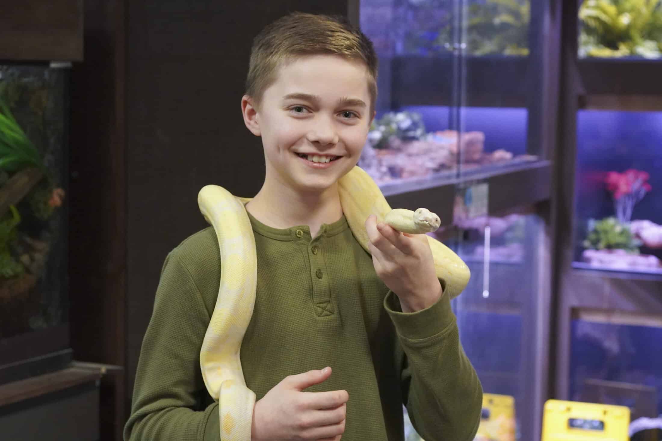 large snake holding